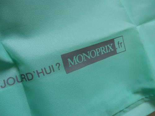 画像: MONOPRIX　モノプリ ECOバッグ　　（グリーン）