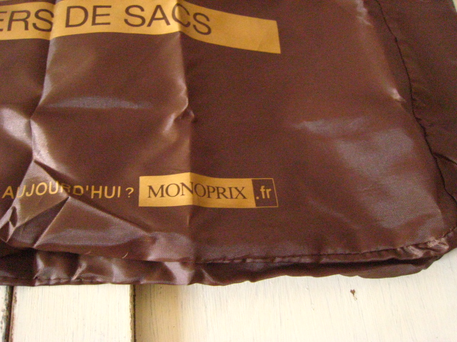 画像: MONOPRIX　モノプリ ECOバッグ（brown）